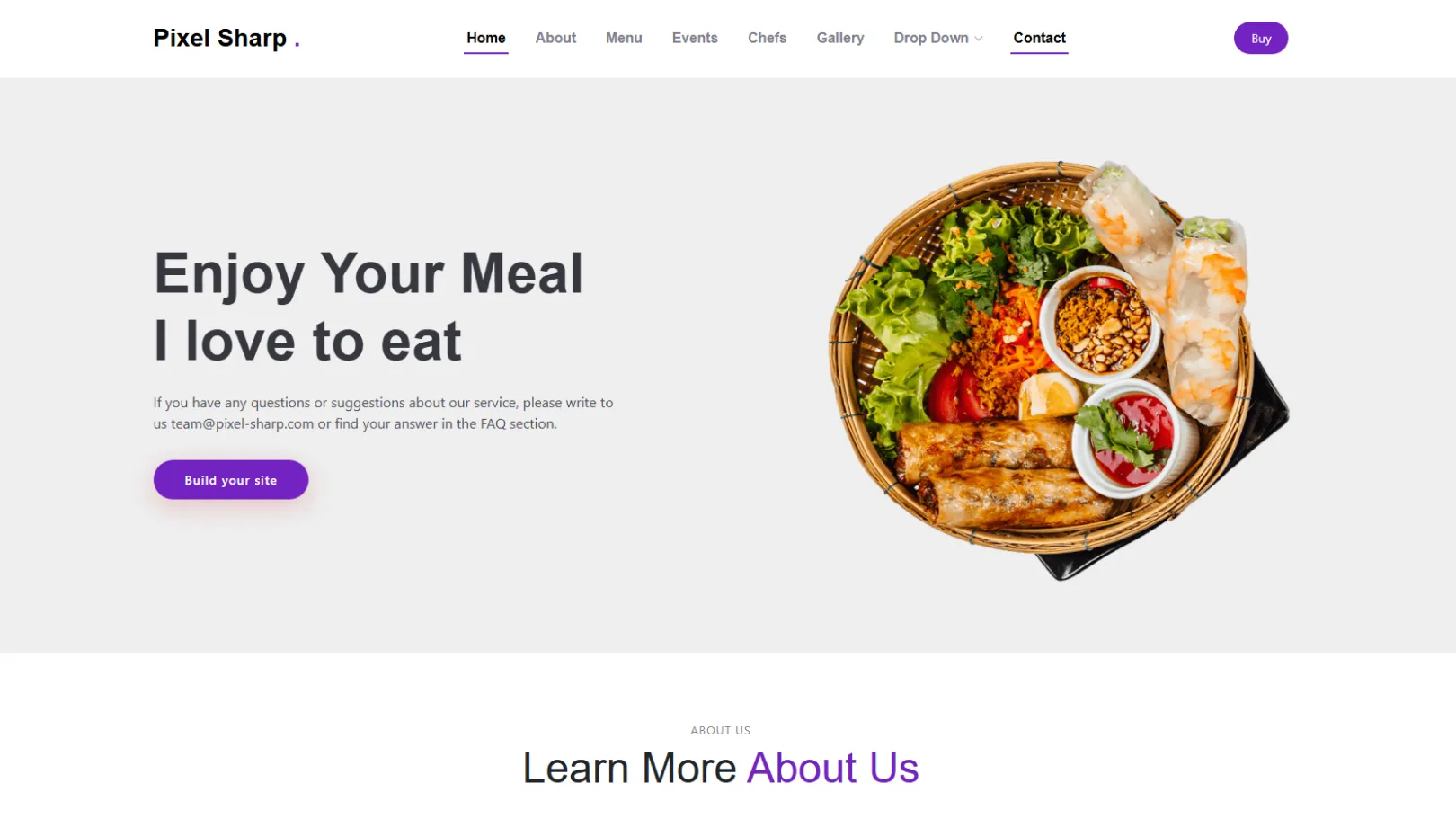 Food template (Purple)