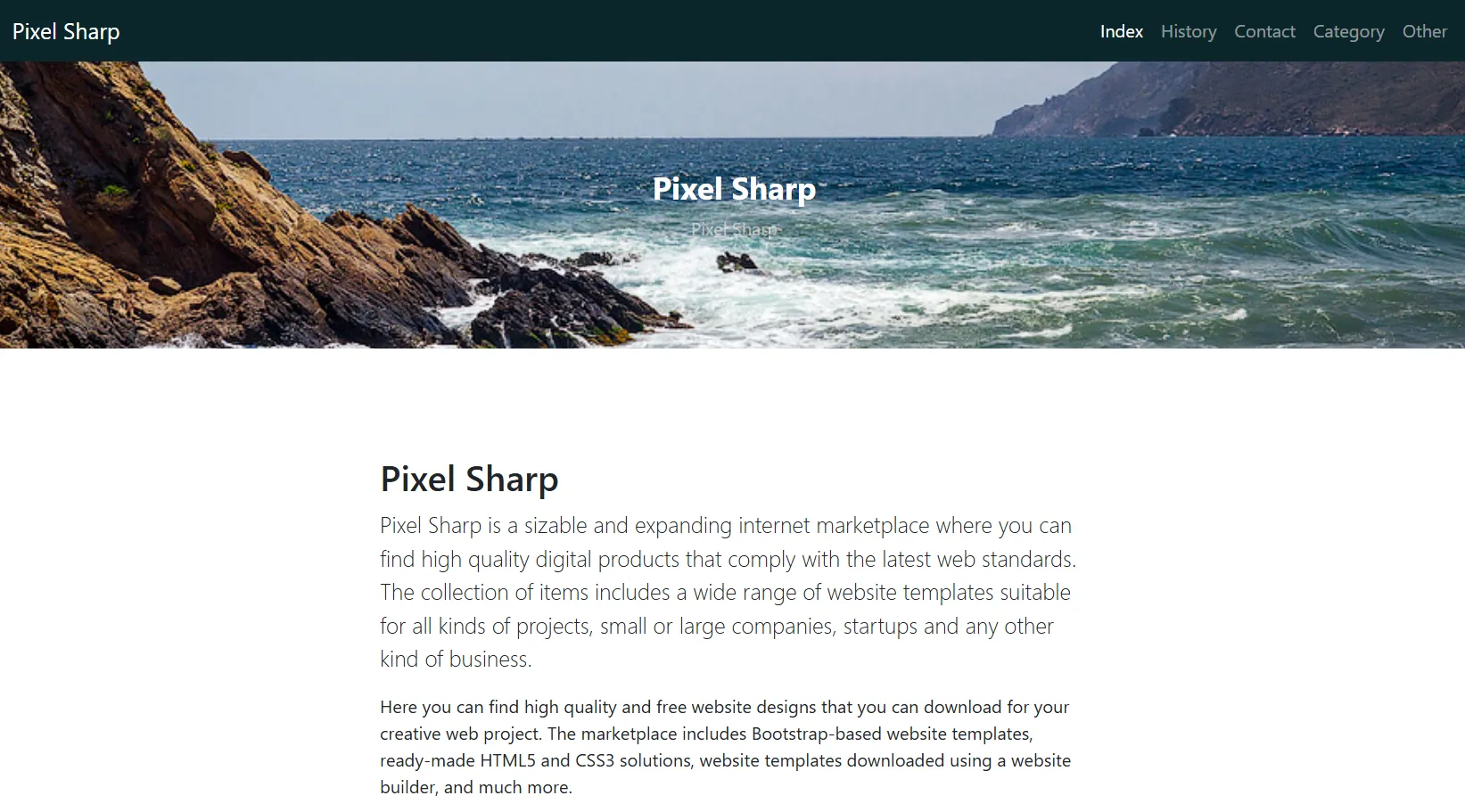 Convenient template (Green)